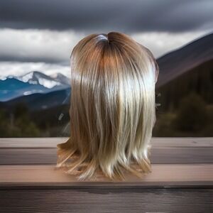 Hair Topper for Women Thinning Hair Clip In Hairpiece Wiglets HIGHLIGHT